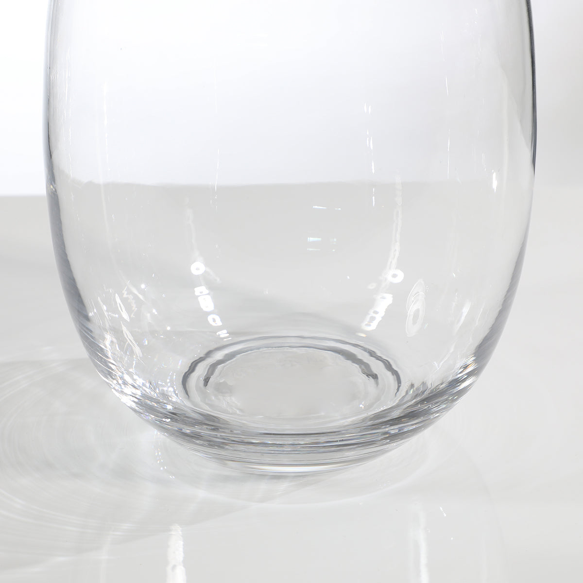 Vaso trasparente Arrondi avec col étroit
