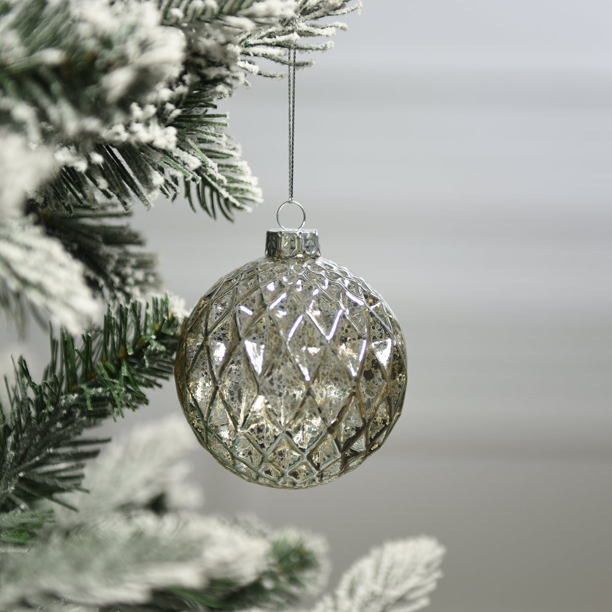 Confezione da 4 bocce di Noël pailletées
