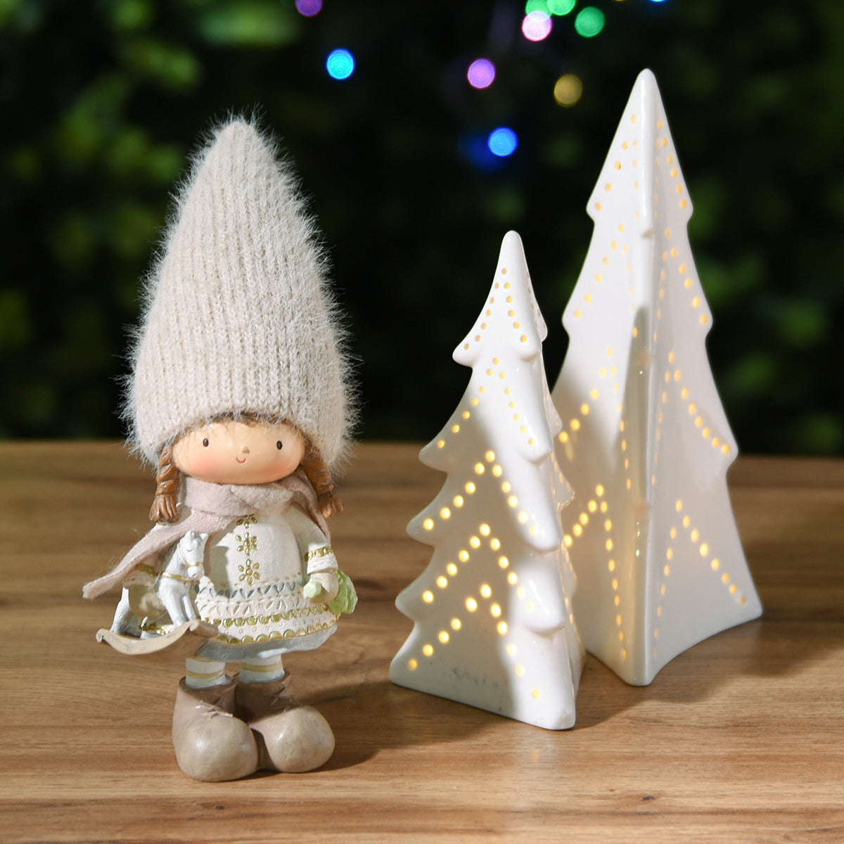Figurina di Noël Fillette Play