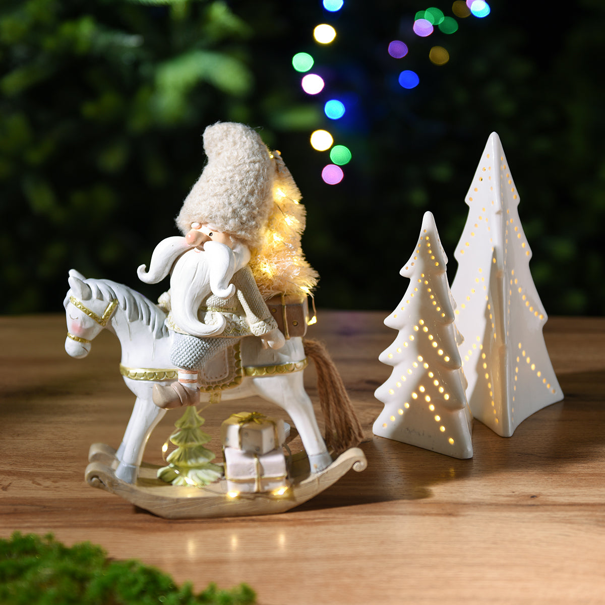 Figurina Père Noël Play con LED