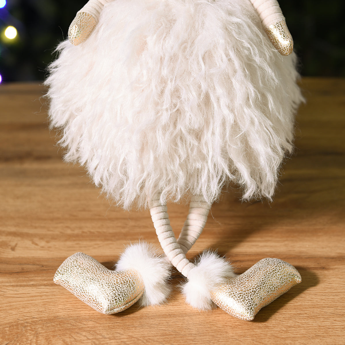 Figurina di Noël Fillette à Asseoir Dreamy