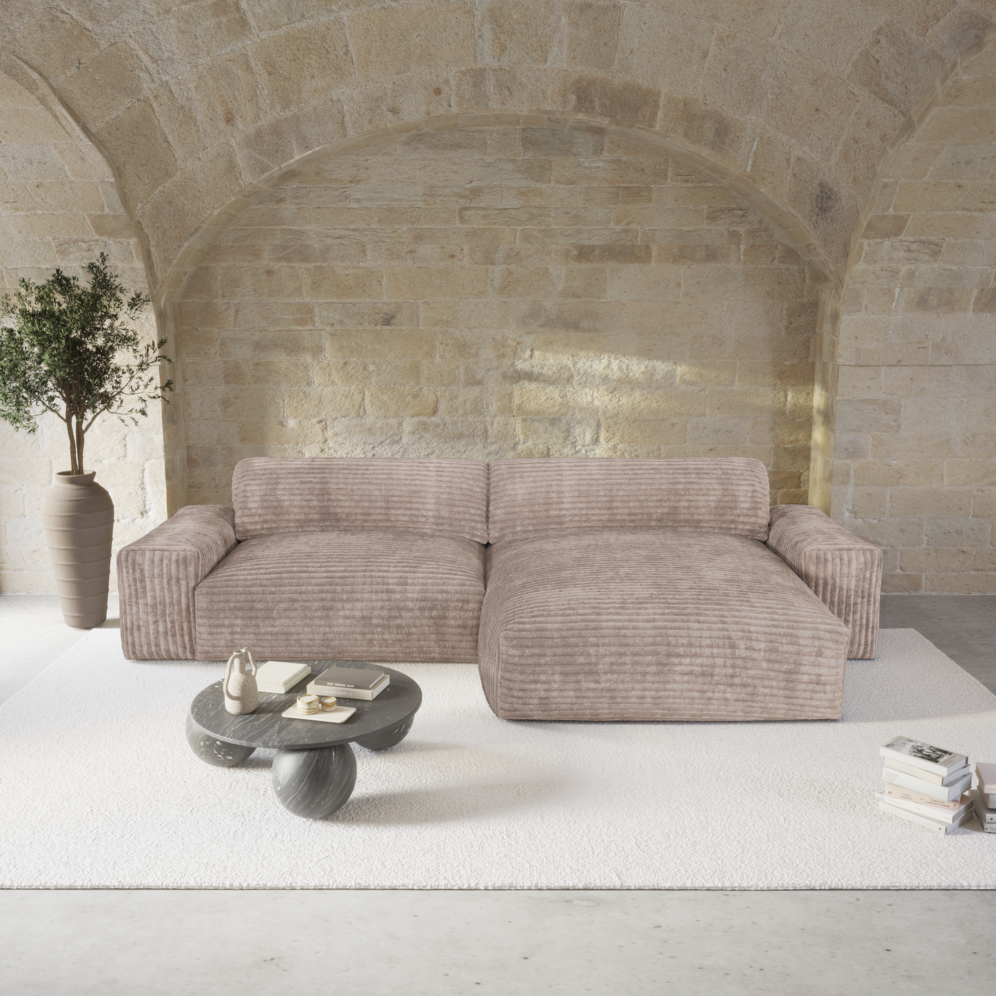 Canapé Angle Droit Bliss