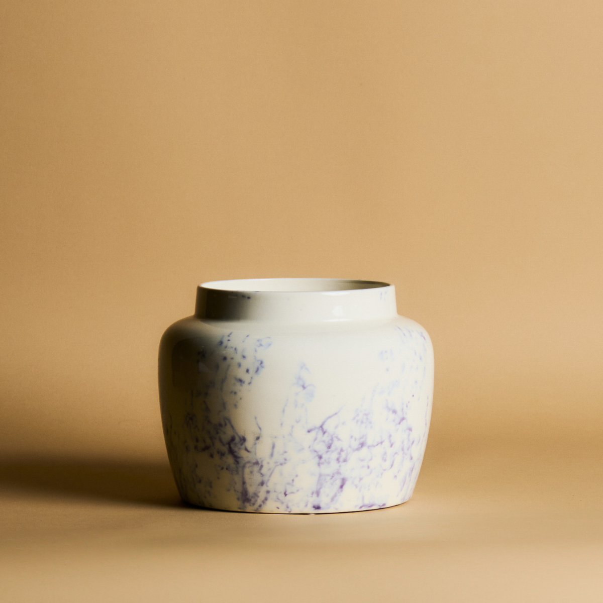 Cache-Pot effetto marmo formato grande