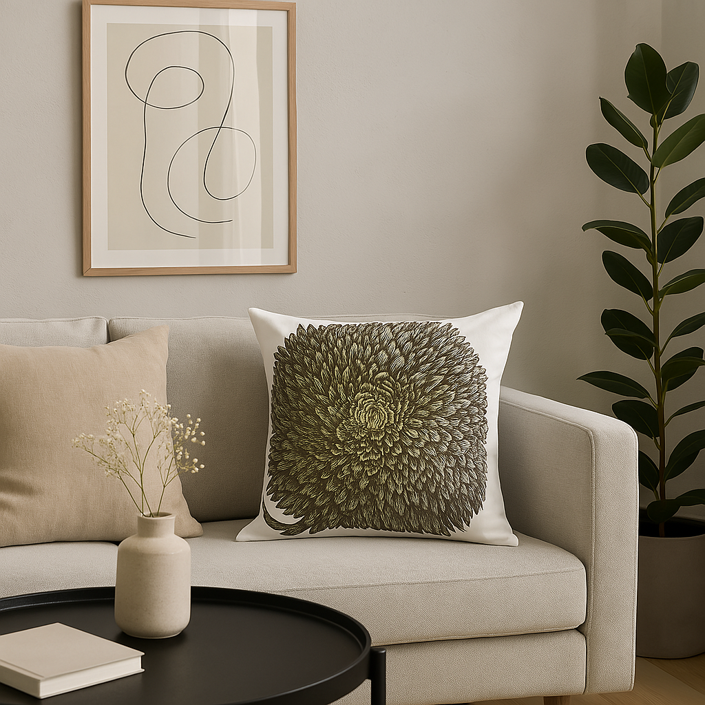 Housse de Coussin Goldy
