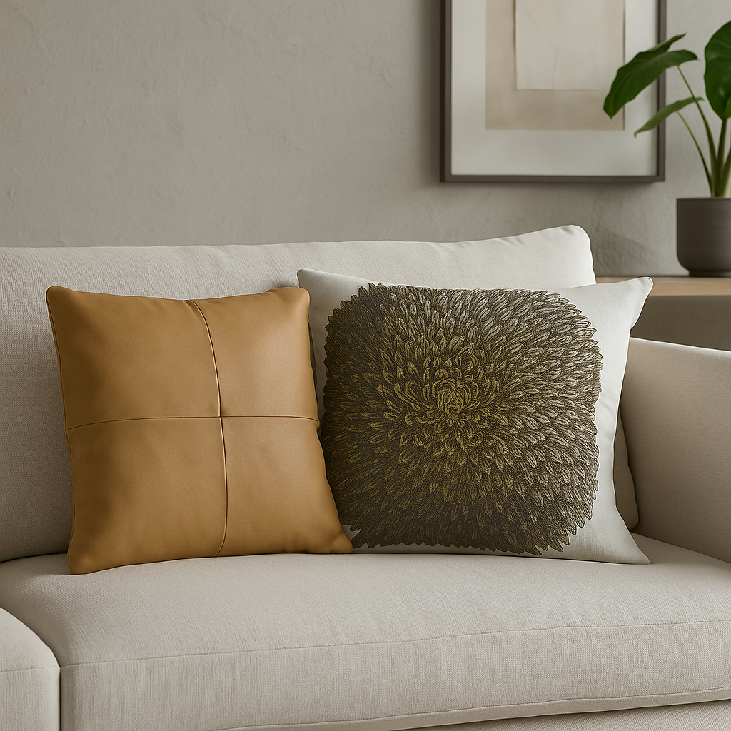 Housse de Coussin Goldy