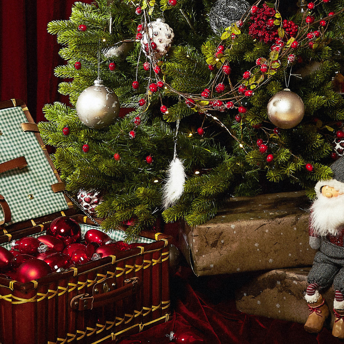 Suspension de Noël Plumes