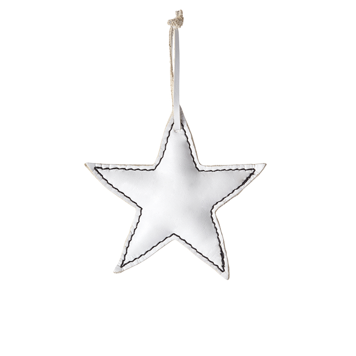 Sospensione di Noël en Cuir Étoile