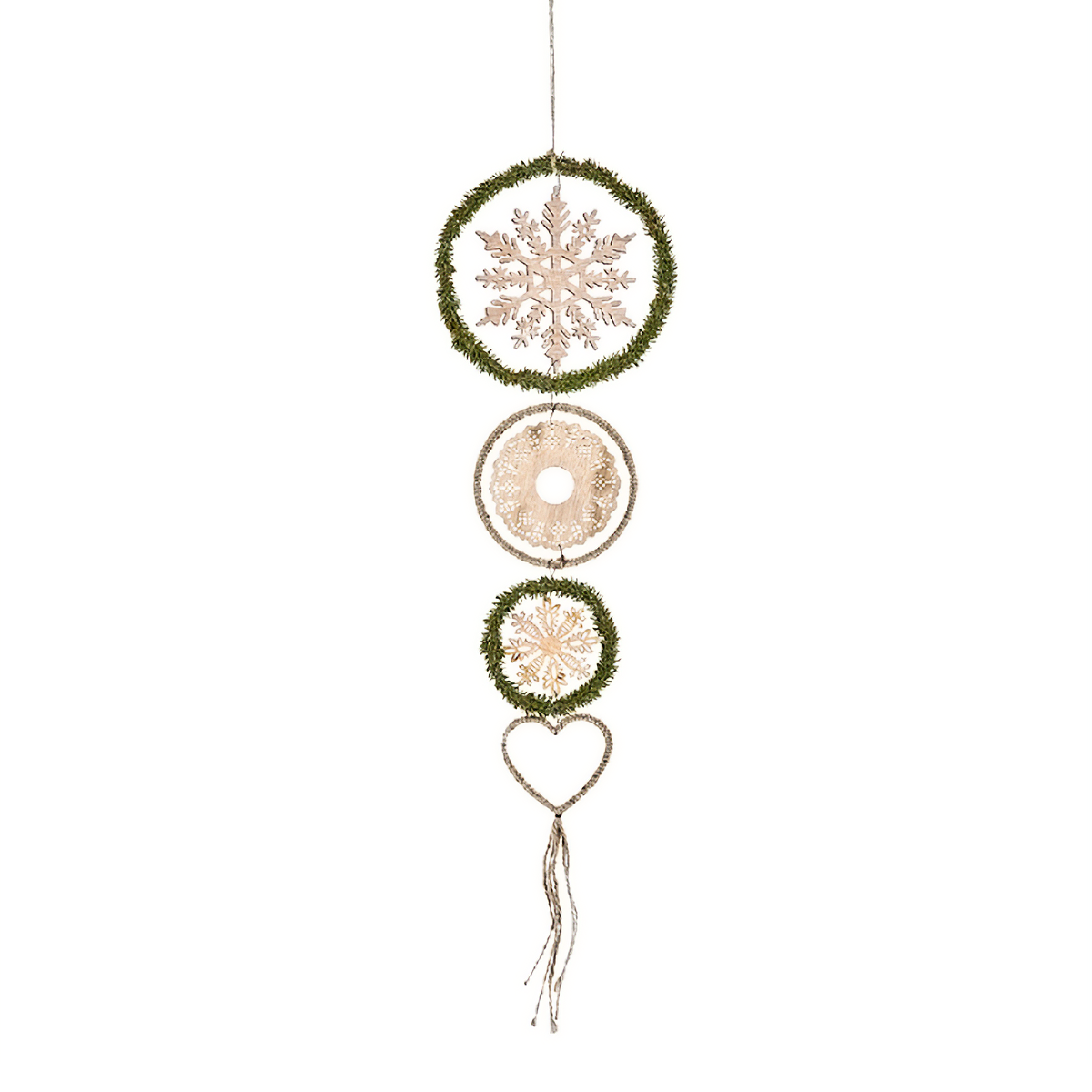 Sospensione di Noël Flocons Natura