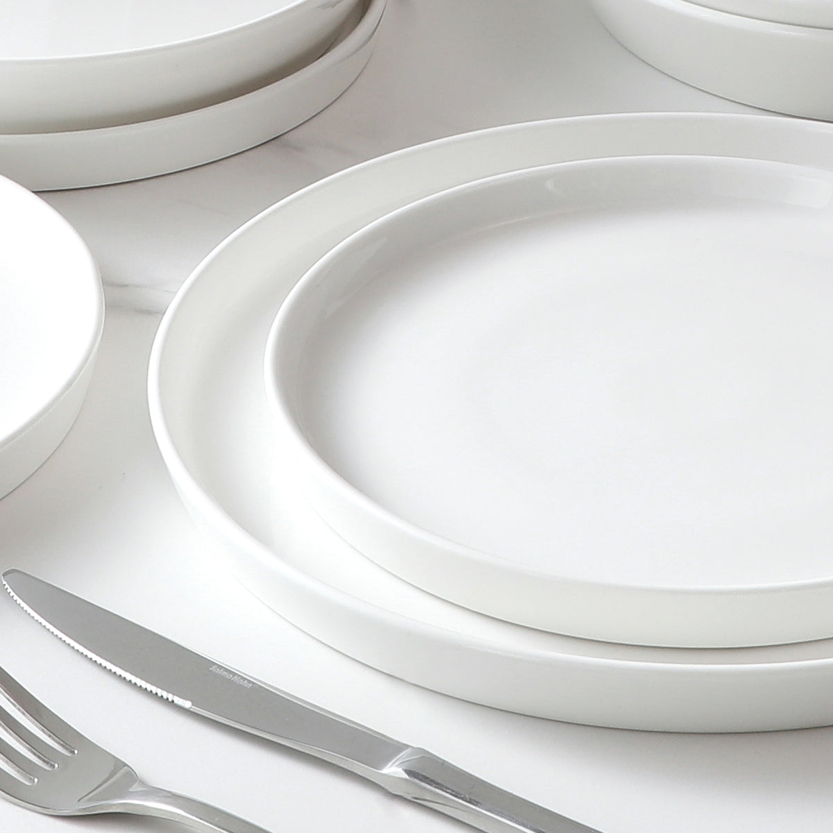 Servizio 4 assiette piatti Louise