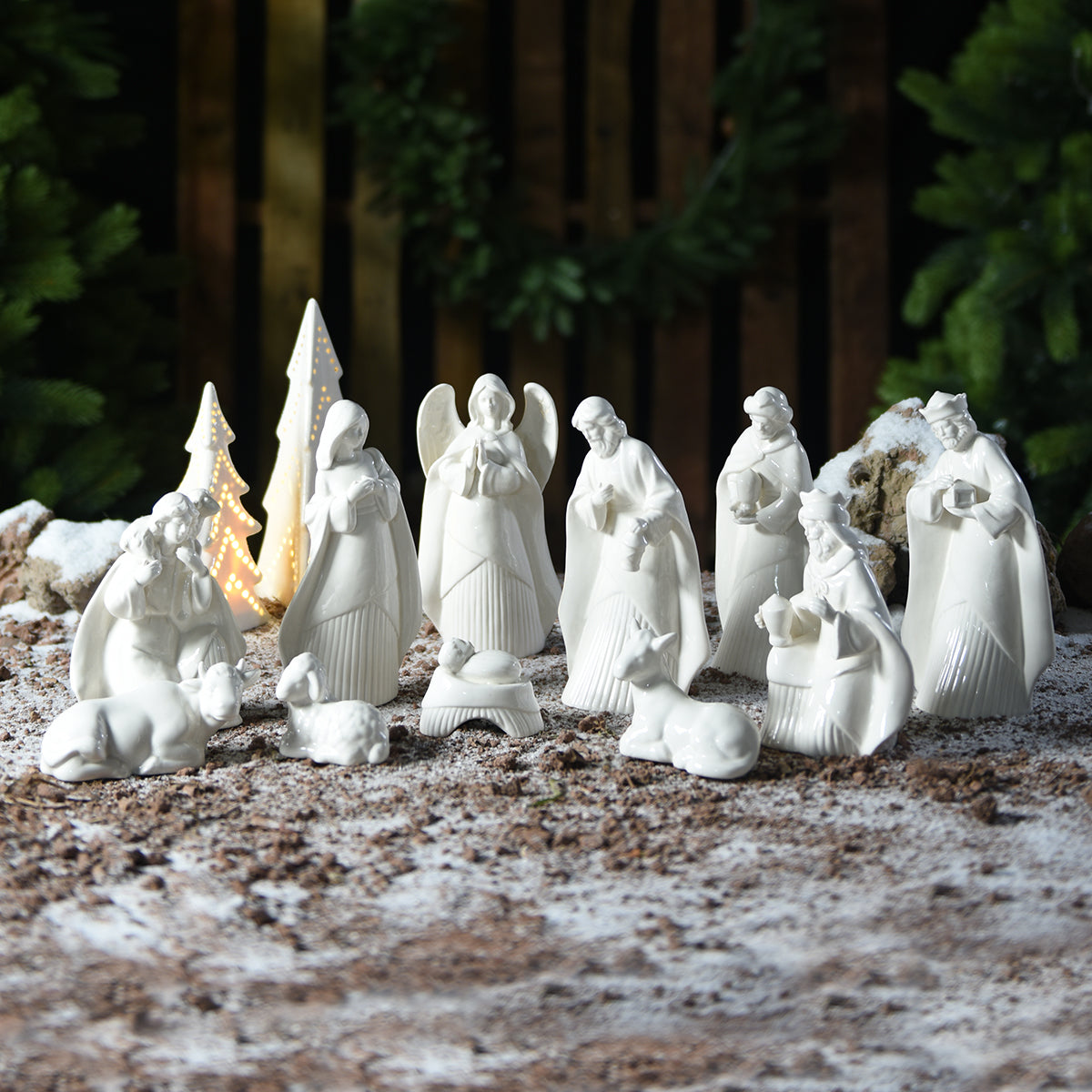 Crèche de Noël in porcellana Molly