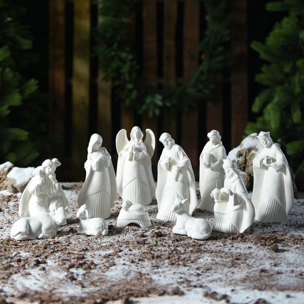 Crèche de Noël in porcellana Molly