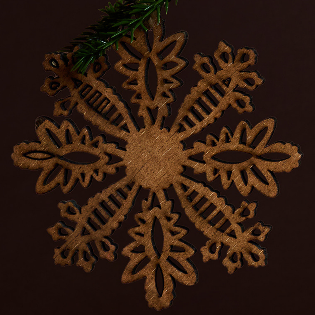 Sospensione di Noël Flocon Natura