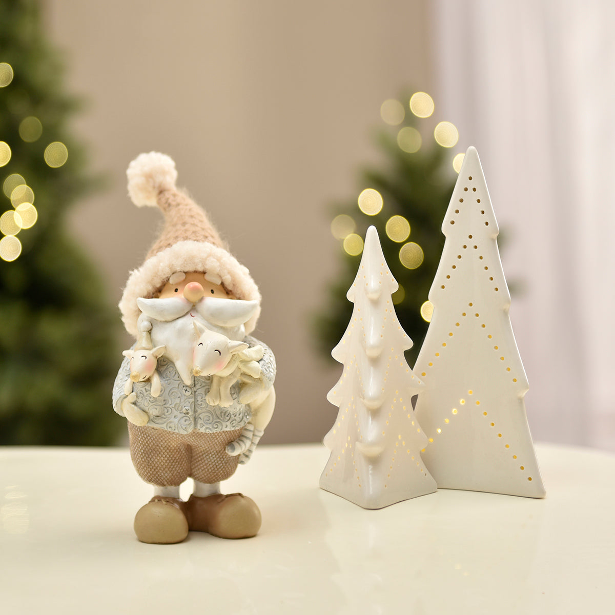 Figurina Père Noël Pastel