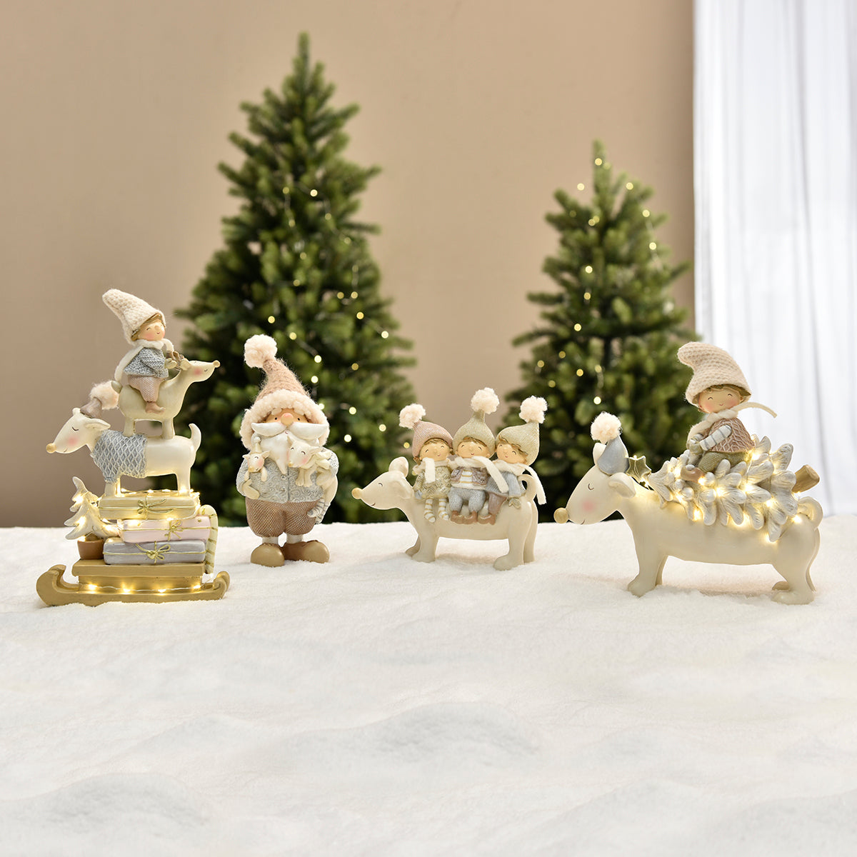Figurina Père Noël Pastel