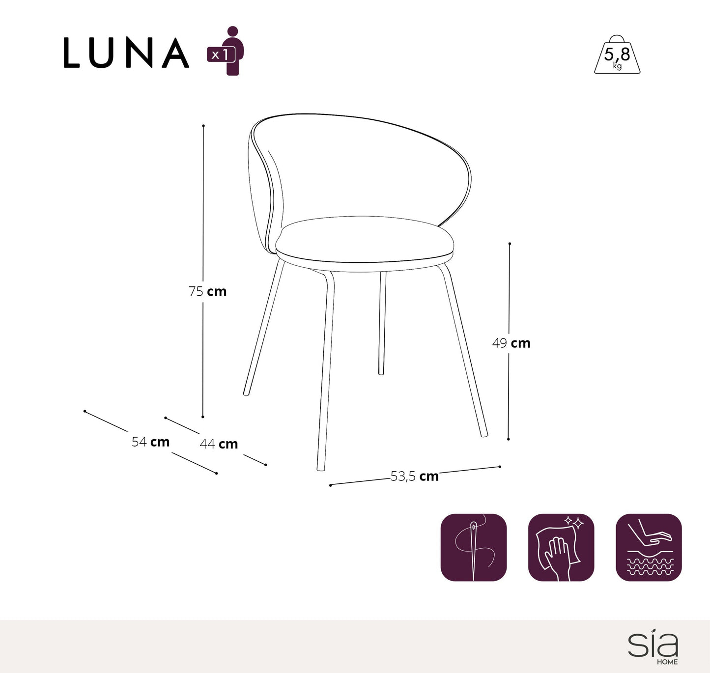 Sedie Luna