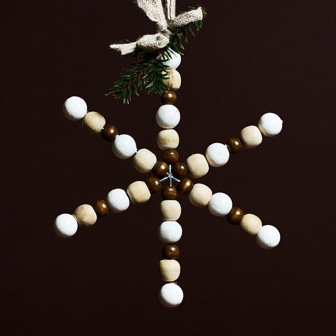 Sospensione di Noël Flocon Natura