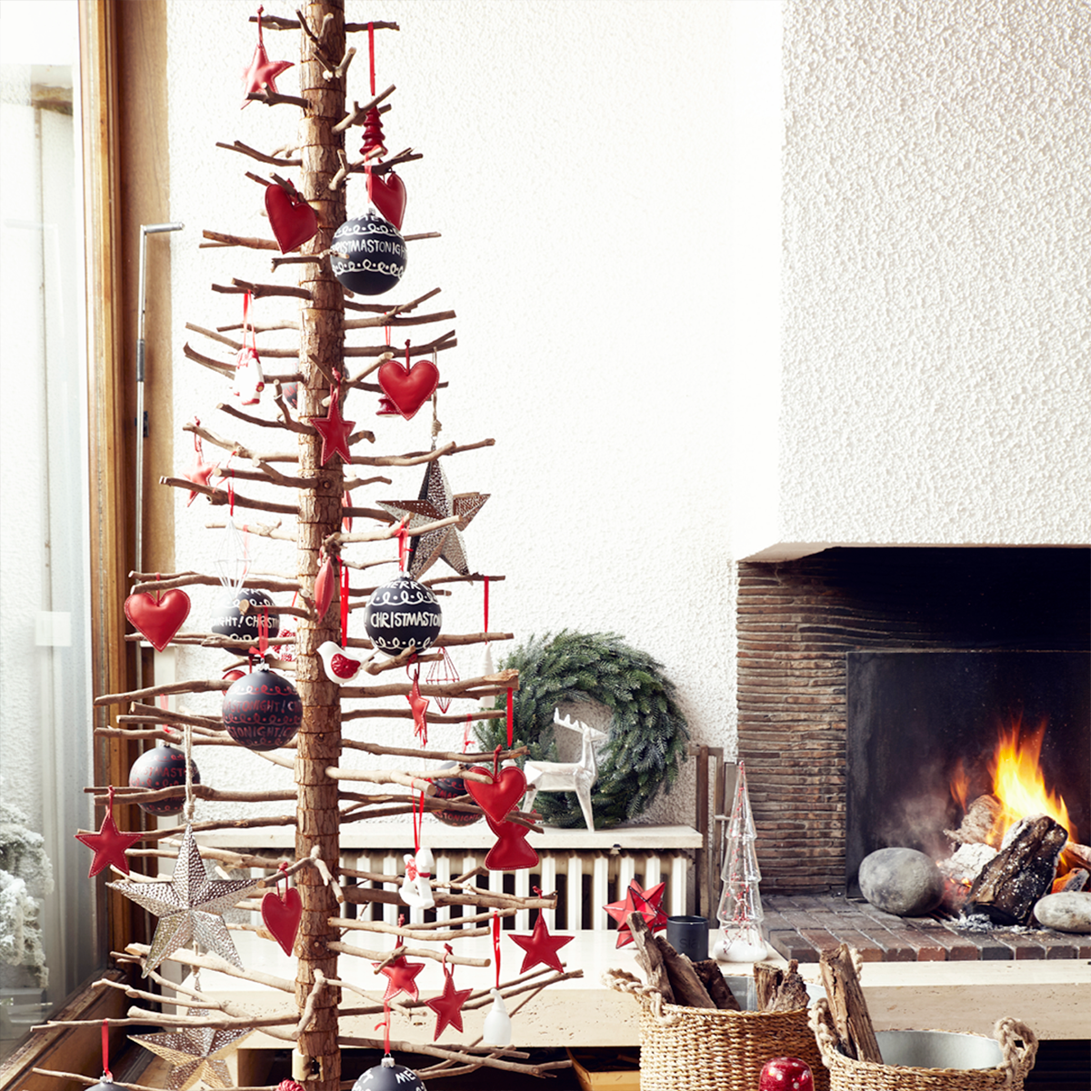 Sospensione di Noël en Cuir Ange