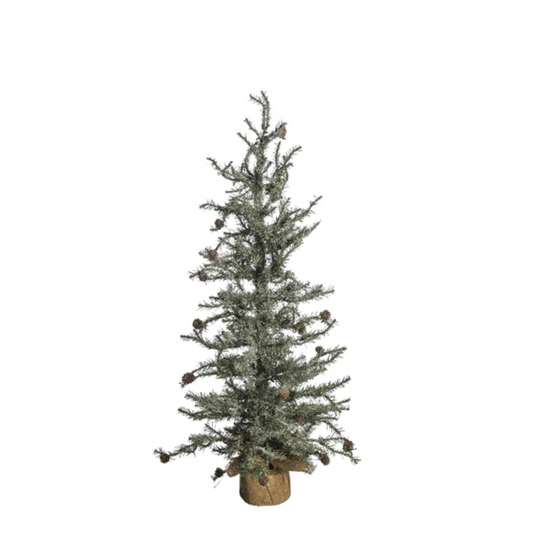 Arbre de Noël Jonas con Pommes de Pin