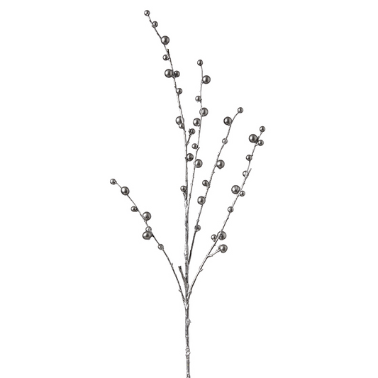 Branche de Baies Effet Metallique