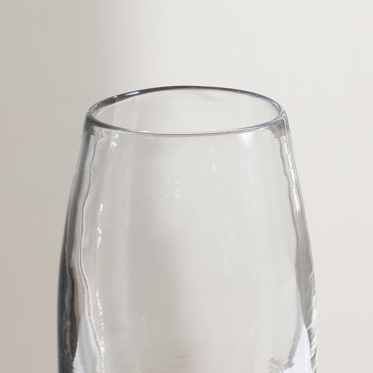 Vaso trasparente grande formato