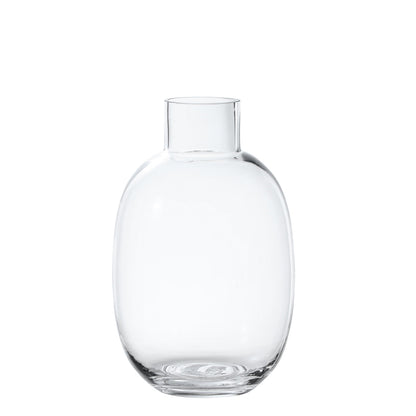 Vaso trasparente Arrondi avec col étroit