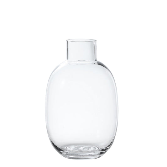 Vaso trasparente Arrondi avec col étroit