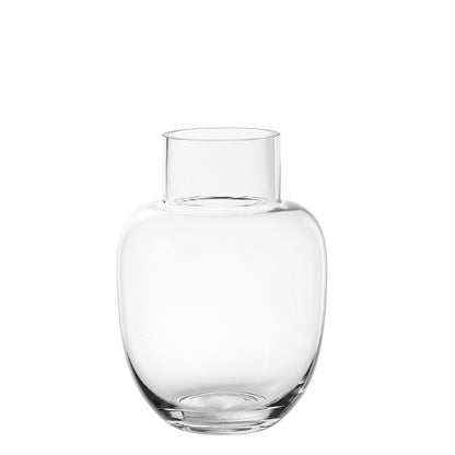 Vaso trasparente Arrondi avec un col large