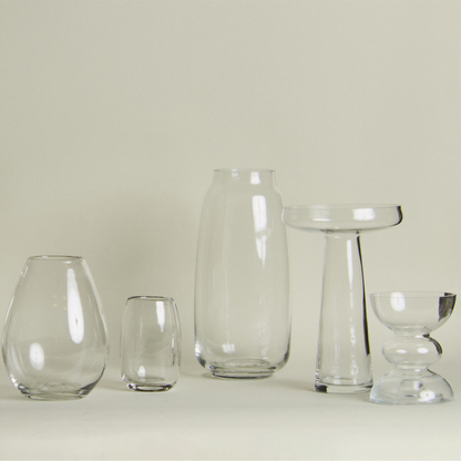 Vaso trasparente Soucoupe