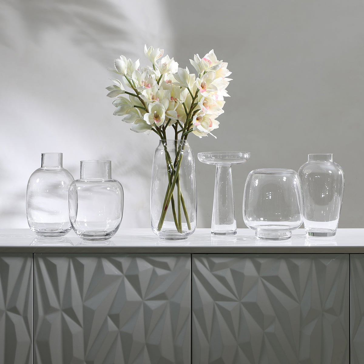 Vaso trasparente Soucoupe