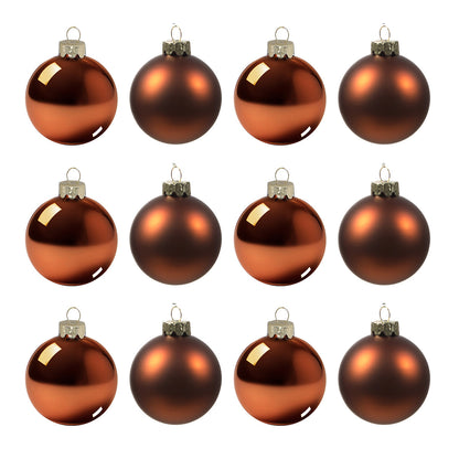 Coffret de 12 boules de Noël