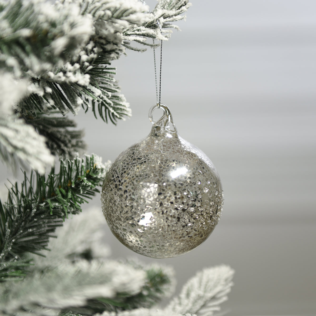 Confezione da 4 bocce di Noël mercurisées