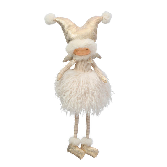 Figurina di Noël Fillette à Asseoir Dreamy