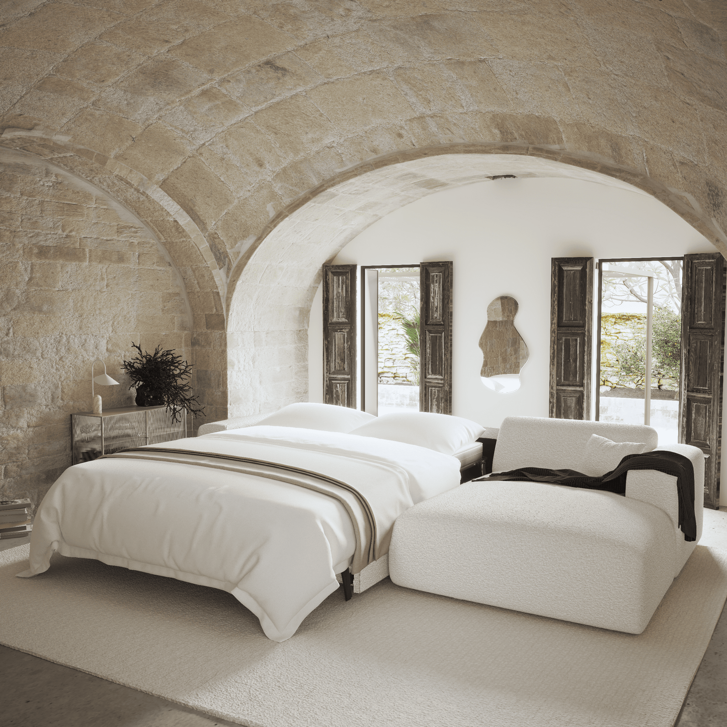 Canapé Convertibile Angolo Droit Myra