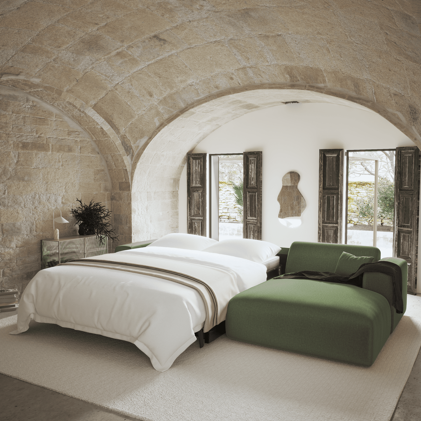 Canapé Convertibile Angolo Droit Myra 