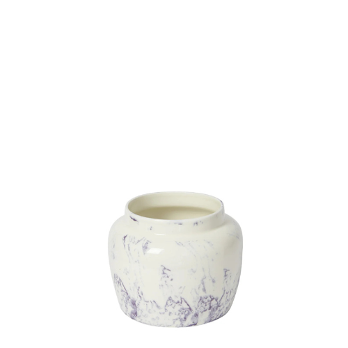 Cache-Pot Effetto Marbre Formato Petit