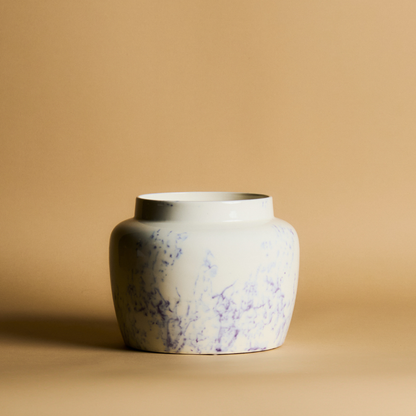 Cache-Pot Effetto Marbre Formato Petit