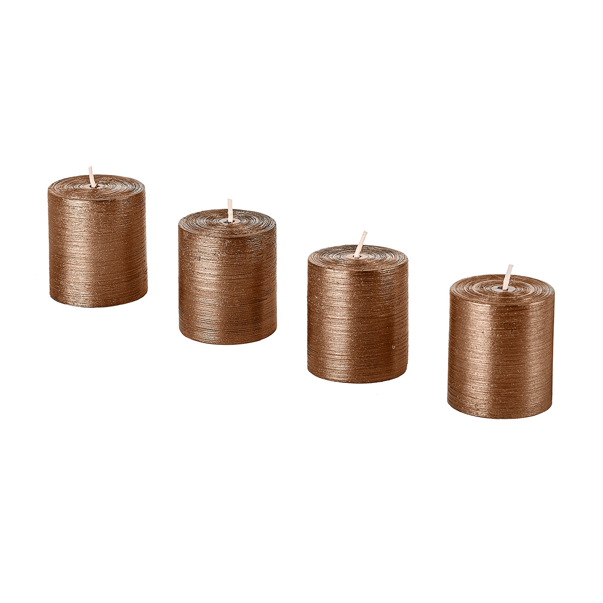 Cofanetto da 4 Bougies Stripes Xs