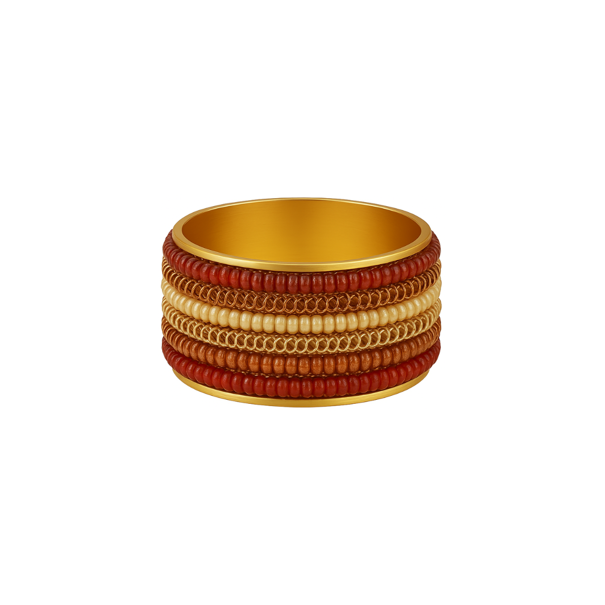 Ronds de Serviette Fancy en Perles