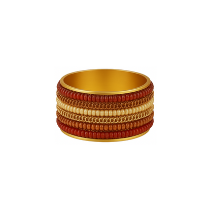 Ronds de Serviette Fancy en Perles