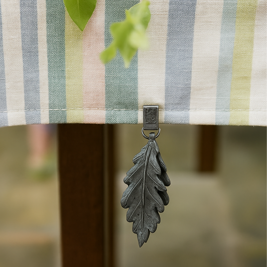 Pois de nappe feuille de Chêne con clip
