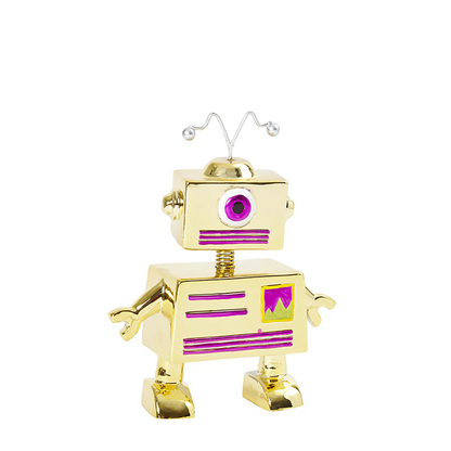 Tirelire Figurina Robot Noël Pop