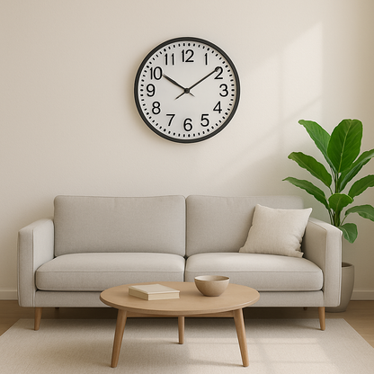 Horloge à Grands Chiffres
