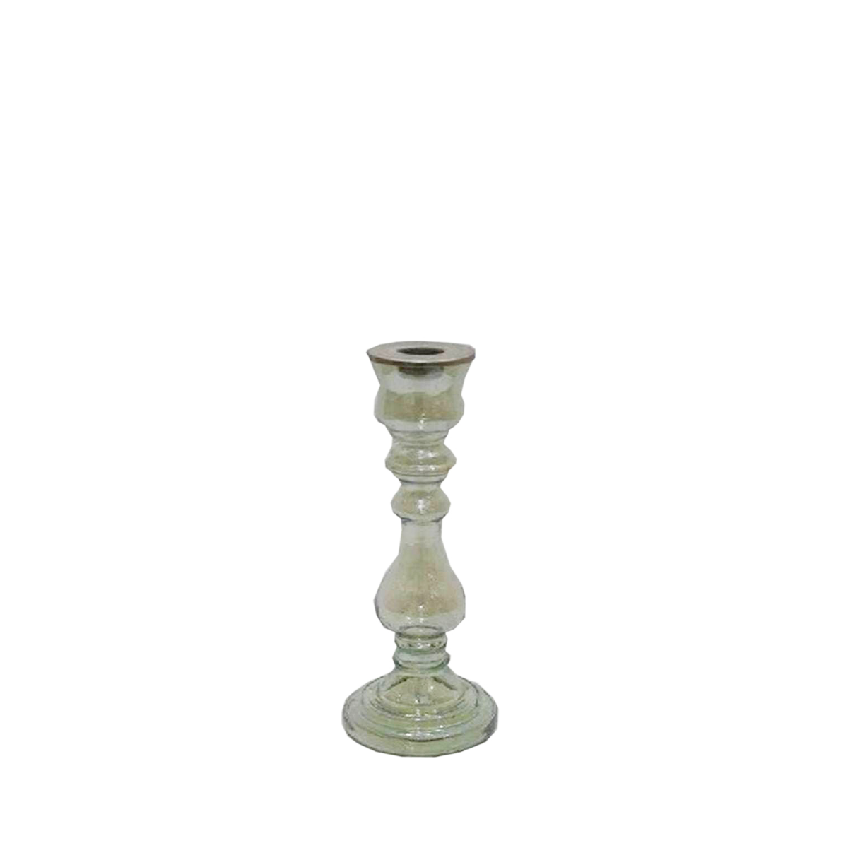 Bougeoir en verre