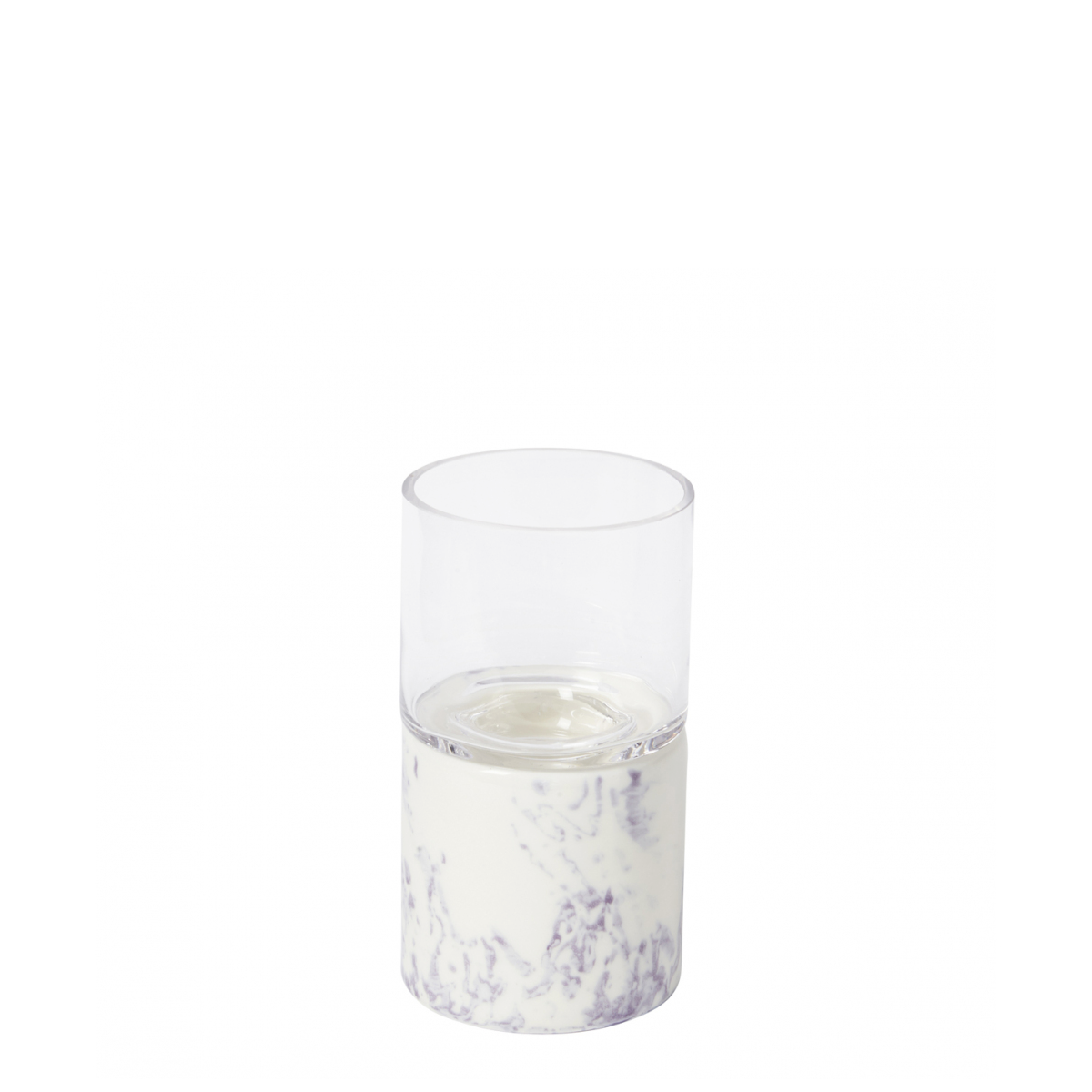 Porte-Bougie en Effet Marbre Petit Format