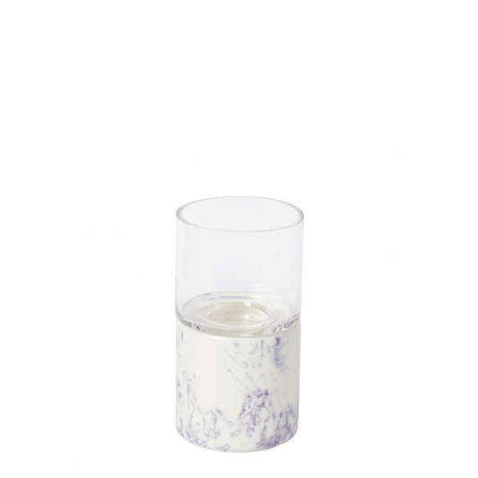 Porte-Bougie en Effet Marbre Petit Format
