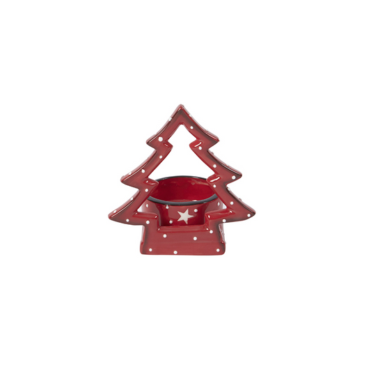 Porte-Bougie de Noël Holly