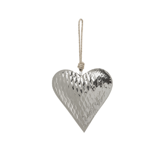 Suspension Coeur en Metal