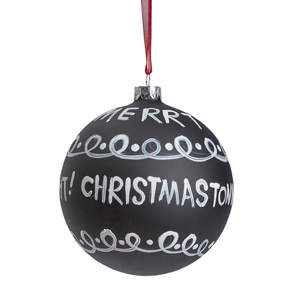 Boule de Noël Graphique Buon Natale
