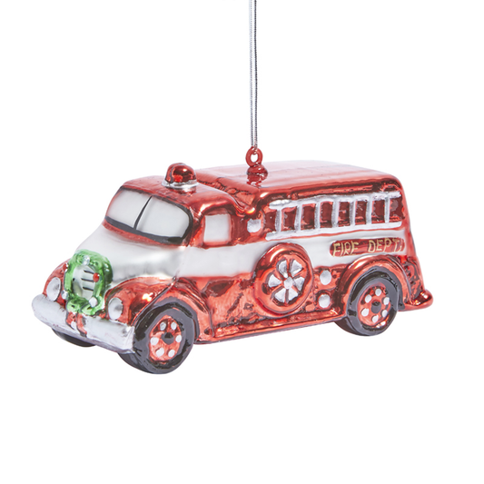 Sospensione di Noël Pop Camion de Pompier