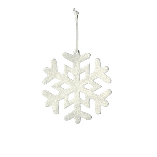 Sospensione di Noël in Cuir Flocon